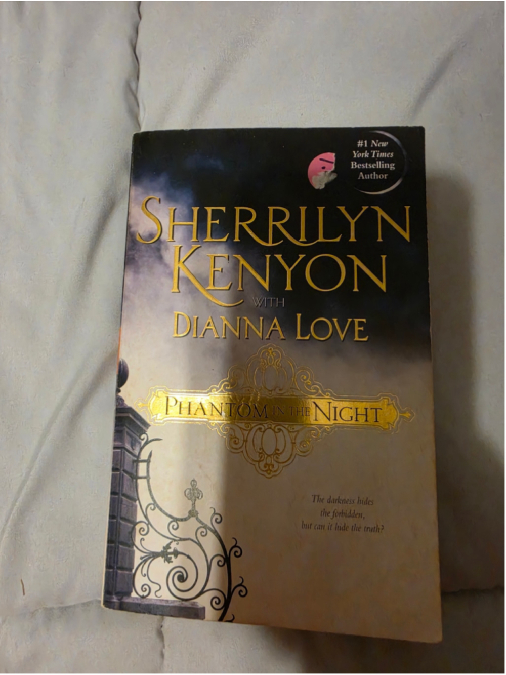 Pocket Books Phantom of the Night Book One Size Black Beige